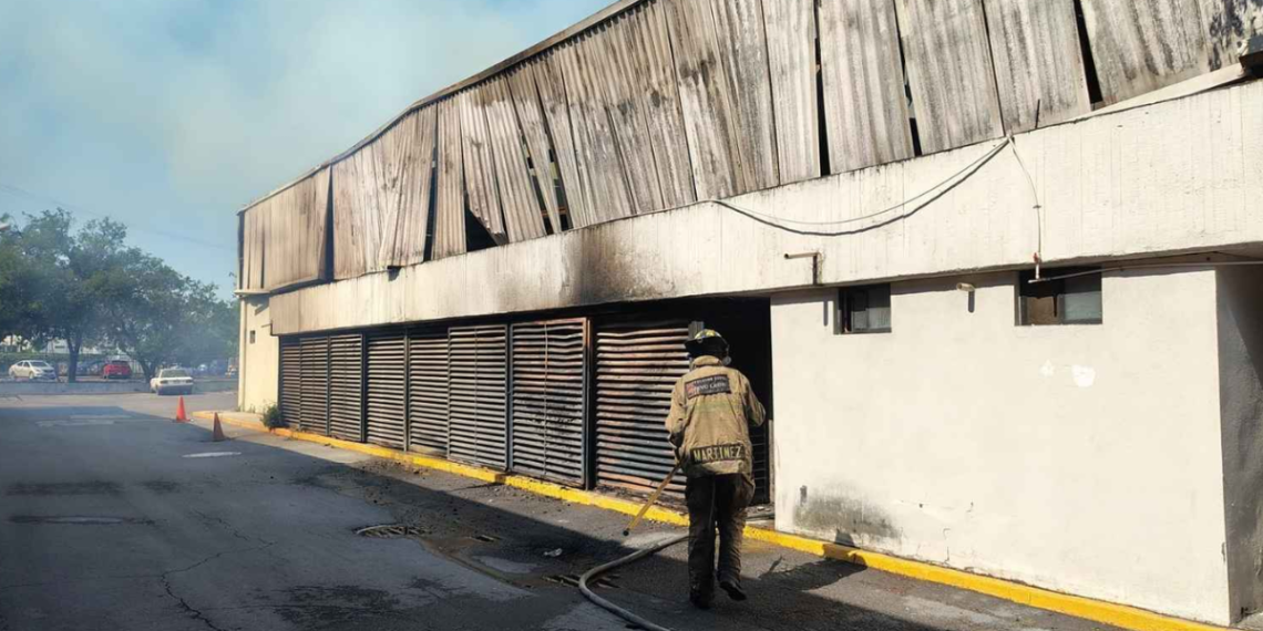 Incendio en bodega; no hay lesionados.