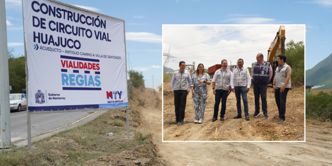 Inicia Monterrey Construcción Del Corredor Vial Huajuco