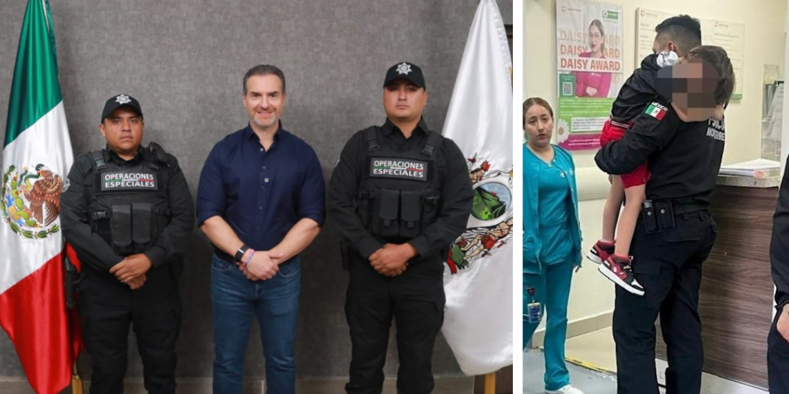 Reconoce Adrián de la Garza labor de Policías que auxiliaron a niño de seis años - EL INFORMANTE - El INFORMANTE Reconoce-Adrian-de-la-Garza-labor-de-Policias-que-auxiliaron-a-nino