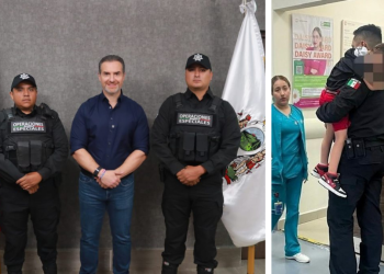 Reconoce-Adrian-de-la-Garza-labor-de-Policias-que-auxiliaron-a-nino
