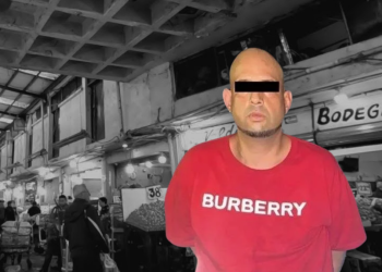 Detiene-Policia-de-Monterrey-a-hombre-con-envoltorios-de-droga-en-Meson-Estrella