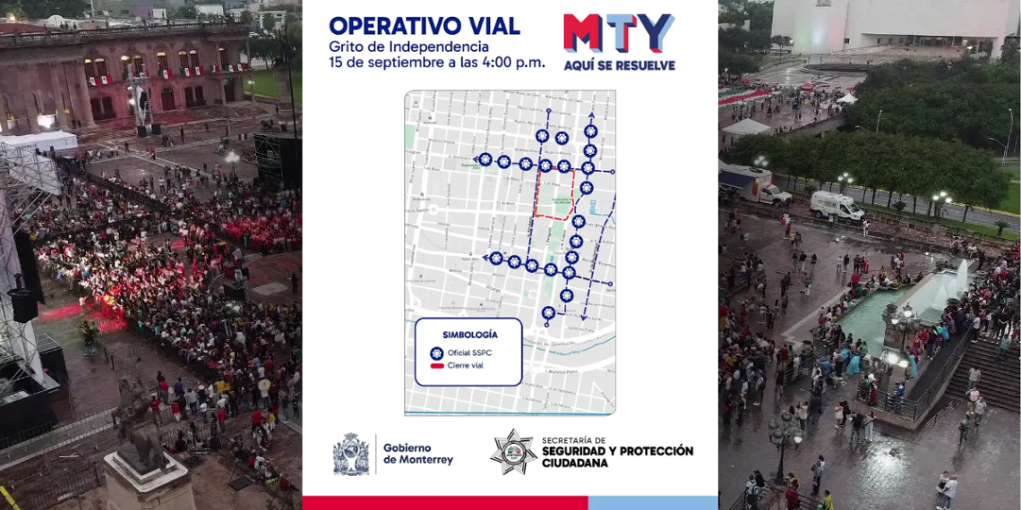 realizara-Monterrey-operativo-vial-en-el-Centro-por-Grito-de-Independencia