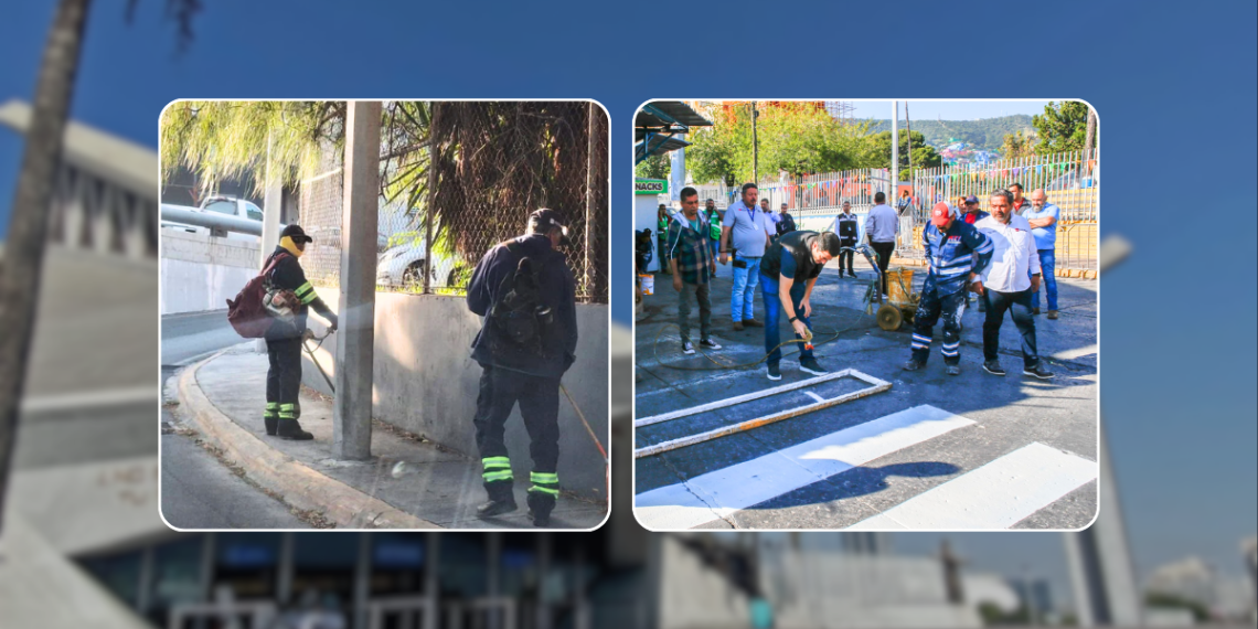 Refuerza Monterrey limpieza en alrededores de la Basílica de Guadalupe