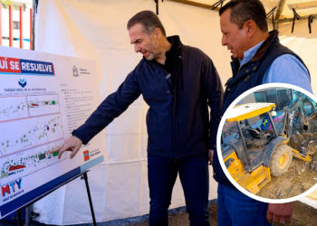 obras-zona-norte-parque-lineal-drenaje-sanitario-Monterrey-inversión-municipal