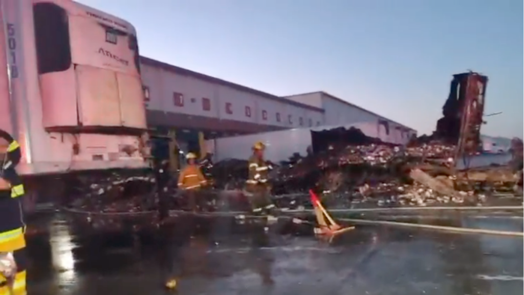 incendio-en-fábrica-escobedo-protección-civil-saldo-blanco-trabajadores