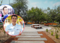 - El INFORMANTE Portada donde se ve a Marcelo Segovia y Luis Donaldo Colosio, de fondo se observa un parque renovado gracias al alcalde de Monterrey y su gestión.
