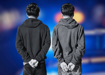 captura de menores con droga gracias a las cámaras del c4 de Monterrey