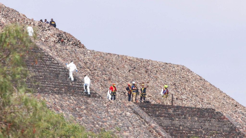 Tragedia de Teotihuacán es neutralizada por la guardia nacional
