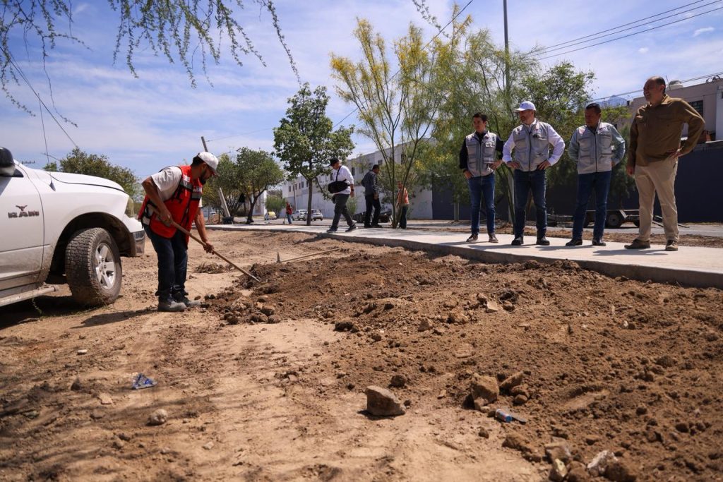 parque lineal en barrio san carlos tiene nuevos árboles e infraestructura verde