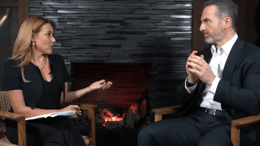 entrevista de adn noticias con Adrián de la garza sobre la seguridad en Nuevo León