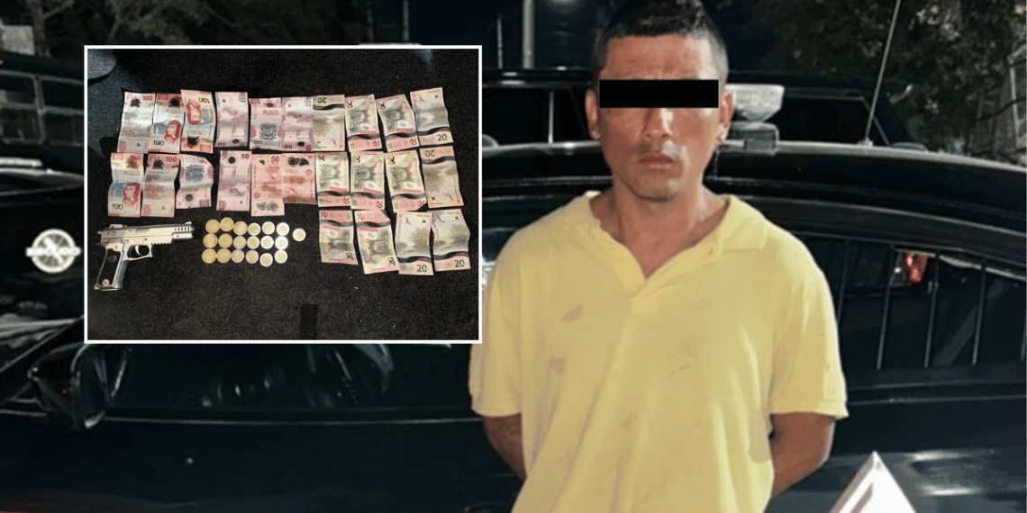 detenido por robos en tiendas oxxo