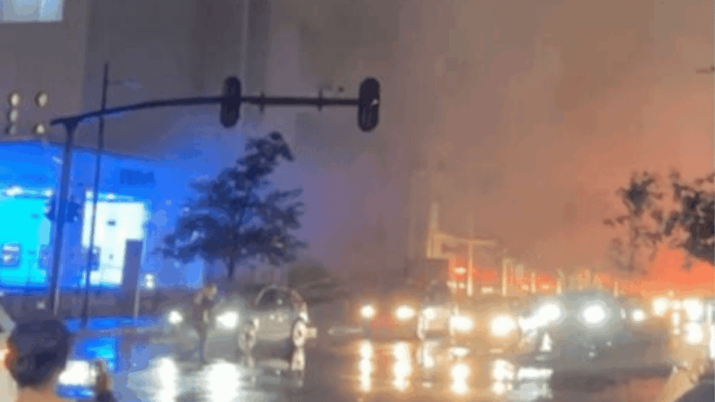 incendio en pabellon - El INFORMANTE incendio en San Pedro