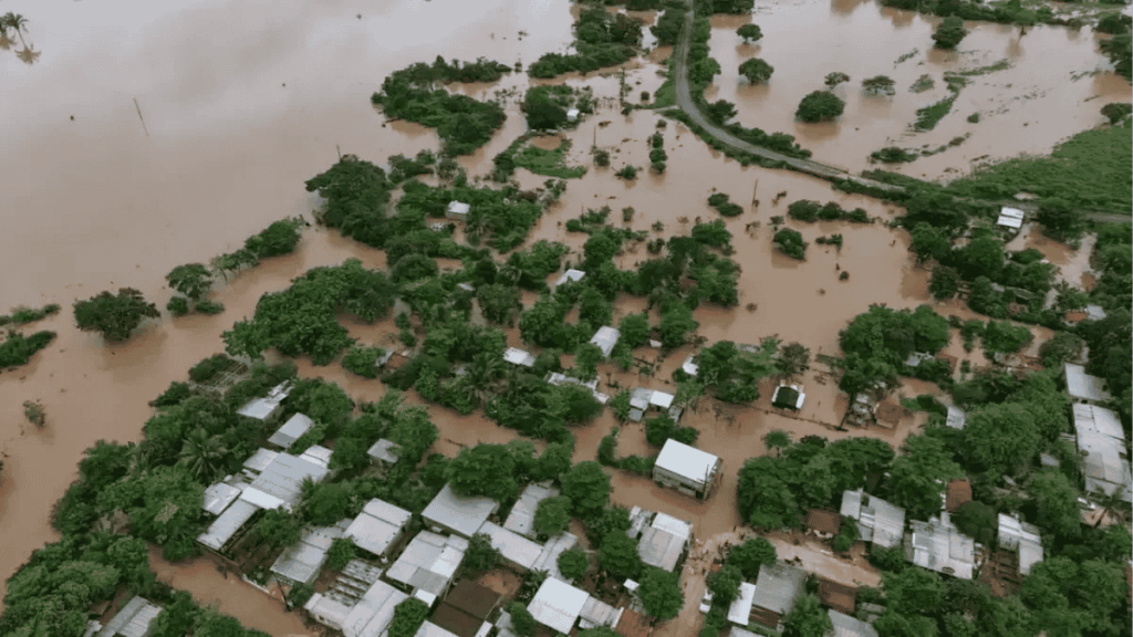 riego de inundaciones