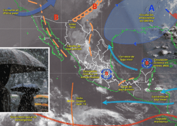lluvias intensas en méxico
