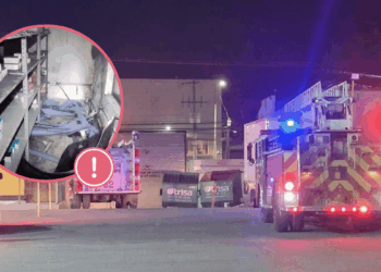 Incendio en centro médico